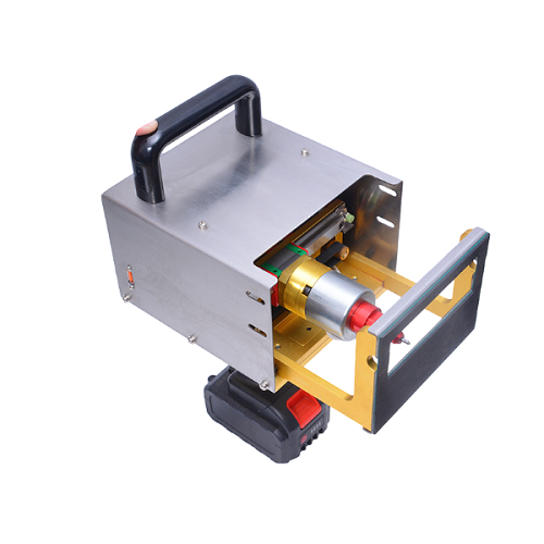 Eskuko litio elektriko bateria markatzeko makina metalezko kodeketa makina